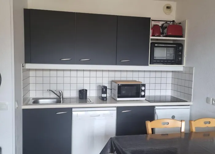 Puy Saint Vincent Appartement T2 Balcon Super Panorama Avec Parking Prive Couvert Et Piscine L\'Ete